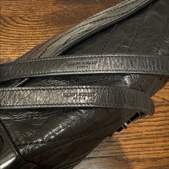 Ysl Niki medium in vintage leather - Picture 11 of 15